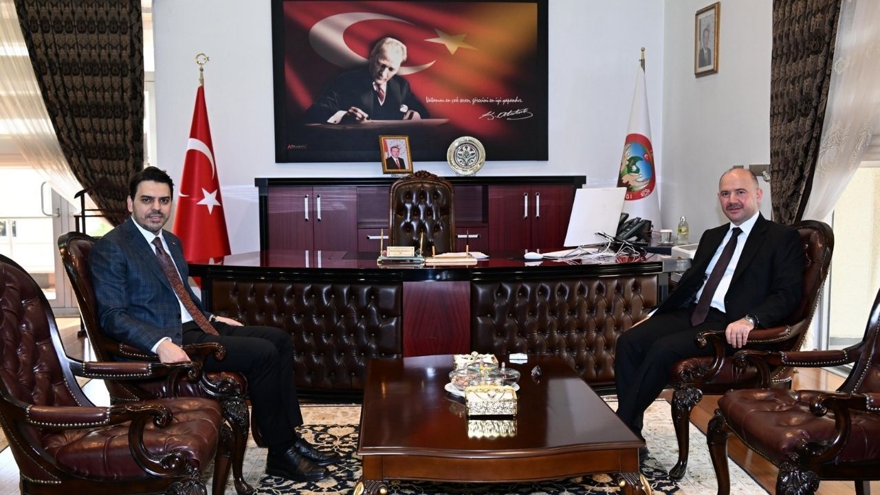 Vali Serdengeçti Ti̇ka Başkanı Abdullah Eren'i Ağırladı (1)