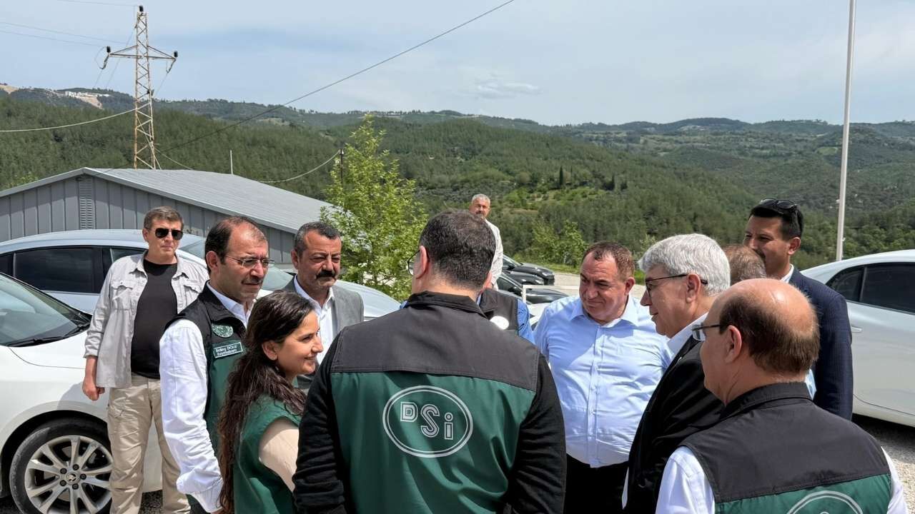Yarbaşı Belediye Başkanı Ökkeş Aksoy, Savrun Barajı İncelemelerine Katıldı Talepler Doğrudan İletildi (1)