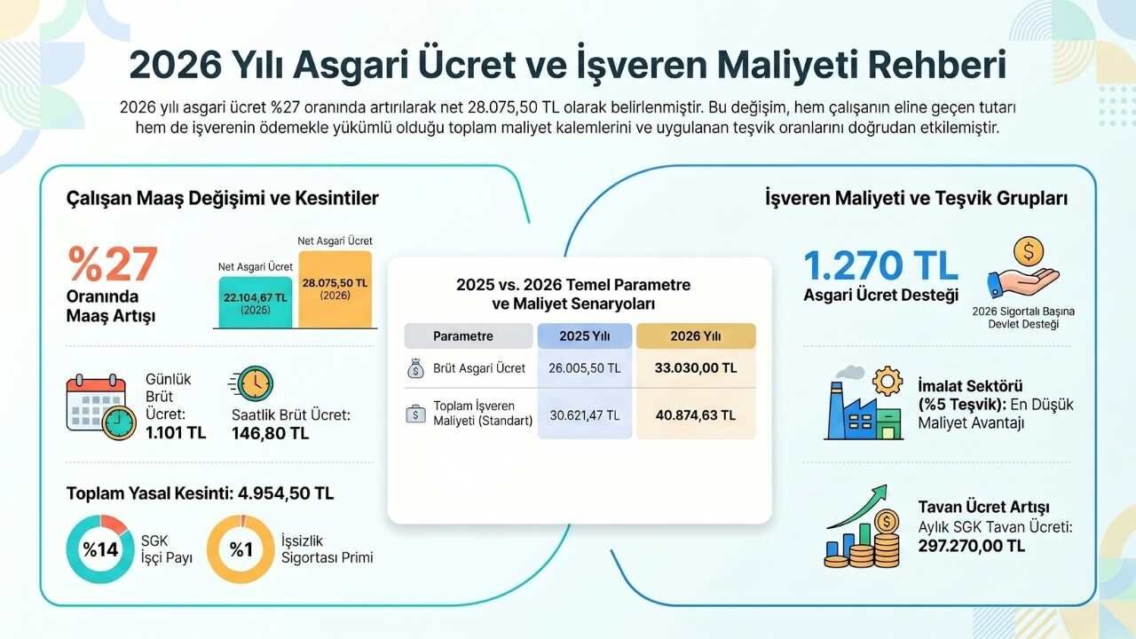 2026'Da Asgari Ücret Türkiye'de 28.075 Tl Oldu. Nominal Bazda Alt Sıralarda Yer Alan Türkiye, Alım Gücü Paritesinde Orta Grupta Kendine Yer Buldu (2)