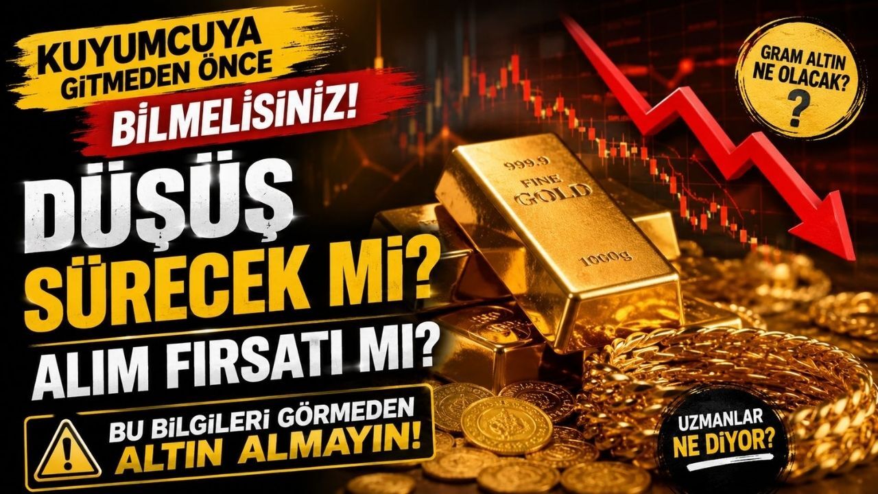 Düşüş Sürecek mi, Alım Fırsatı mı? Bu Bilgileri Görmeden Altın Almayın!