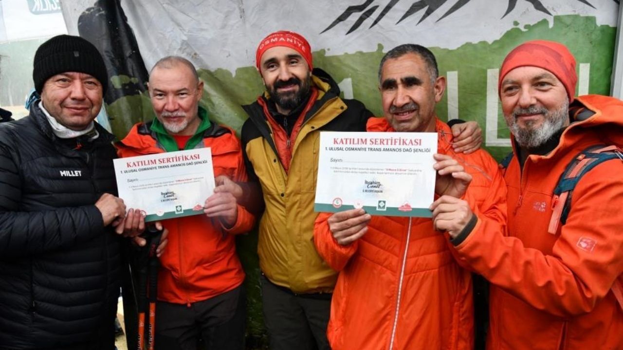 Amanoslar’da Tarihi Yürüyüş 1. Ulusal Trans Dağ Şenliği Tamamlandı (2)