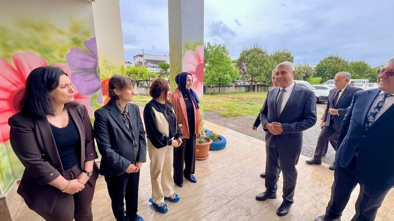 İl Müdürü Aydın Albak’tan Uygulama Anaokuluna Ziyaret Yeni Oyun Salonu Açıldı (1)