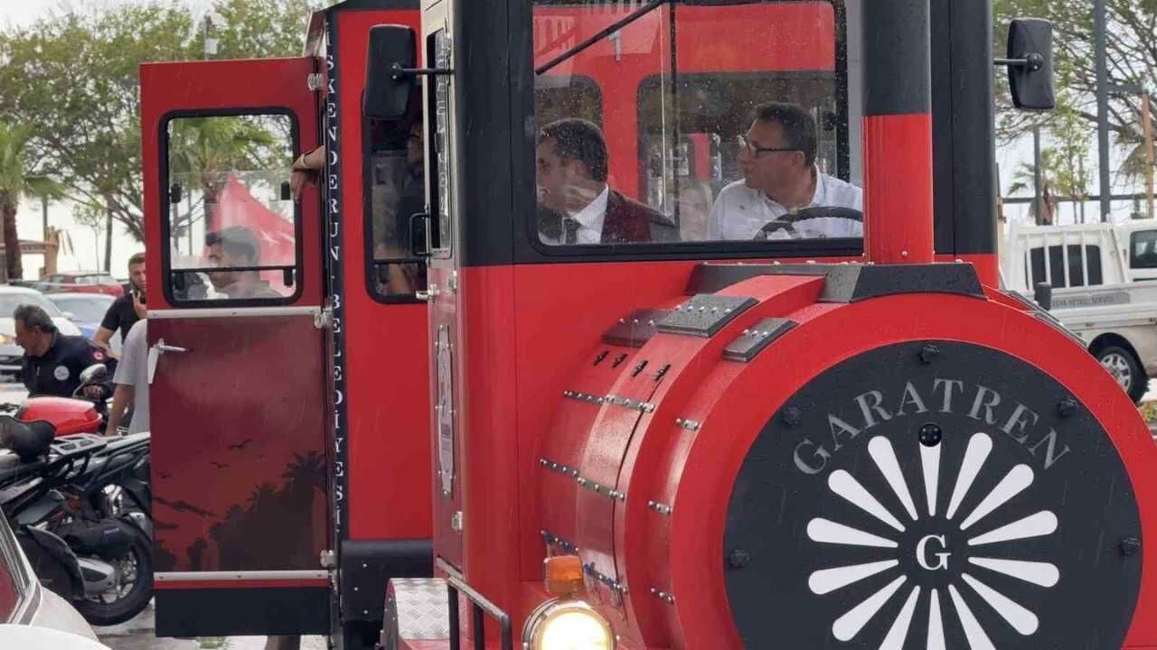 İskenderun Sahilinde Ücretsiz Nostaljik Gezi Treni Şenliği (2)