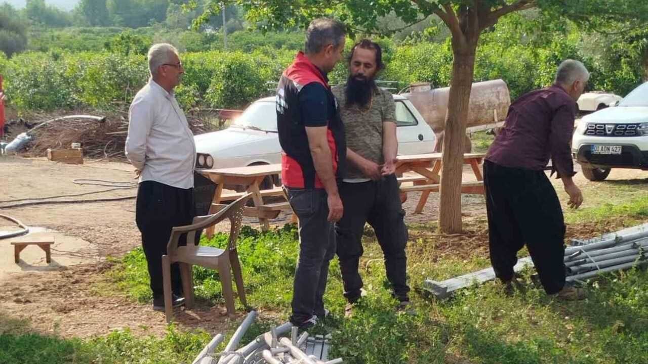 Kozan’da Selin İzleri Siliniyor Üreticilere Çadır Desteği Ve Hasar Tespiti (2)