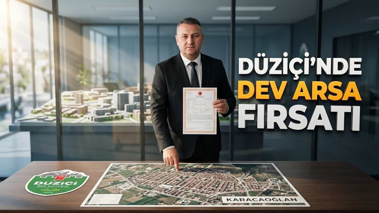Osmaniye Düziçi’nde İhaleyle Arsa Satışı Başlıyor İşte Tüm Detaylar
