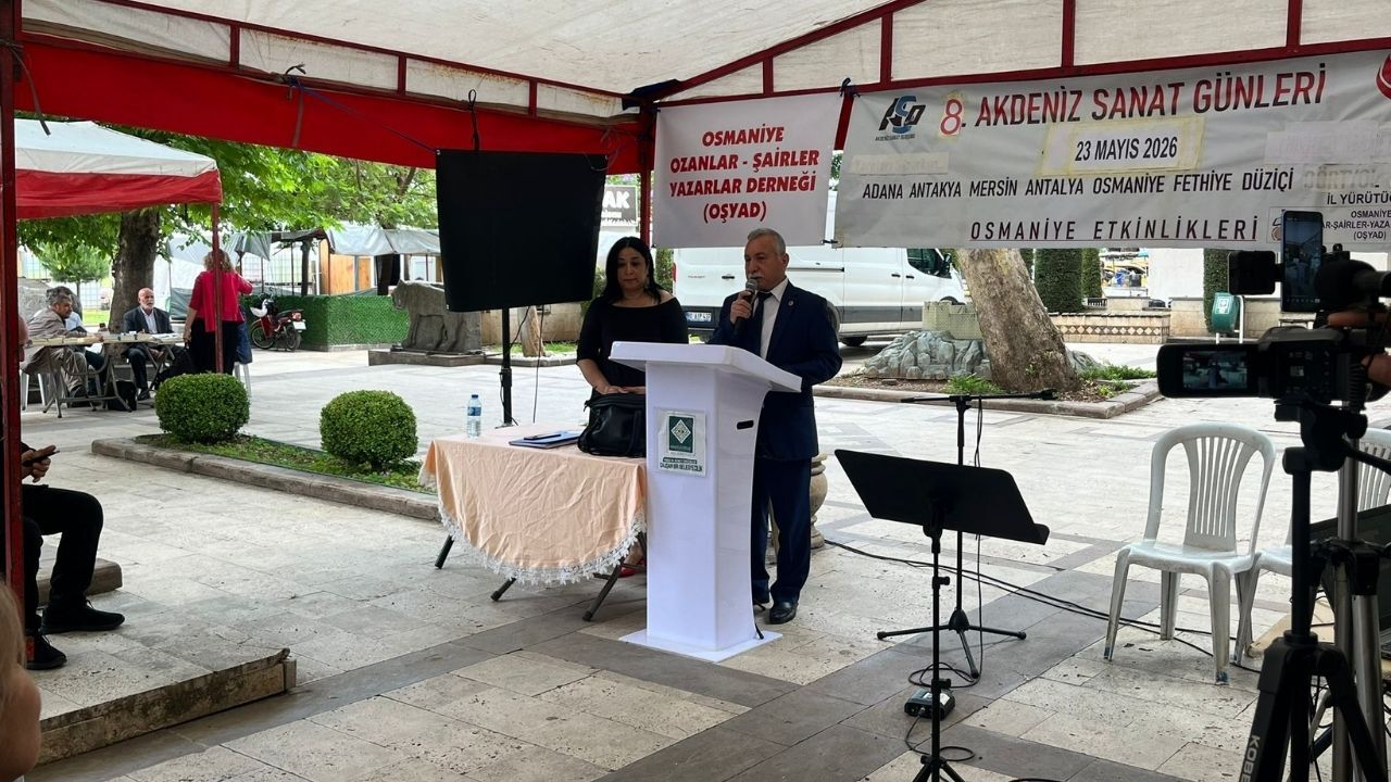 Osmaniye 8. Akdeniz Günleri’nde Sanat Dolu Anlar Şiirler Ve Türküler Yankılandı! (3)