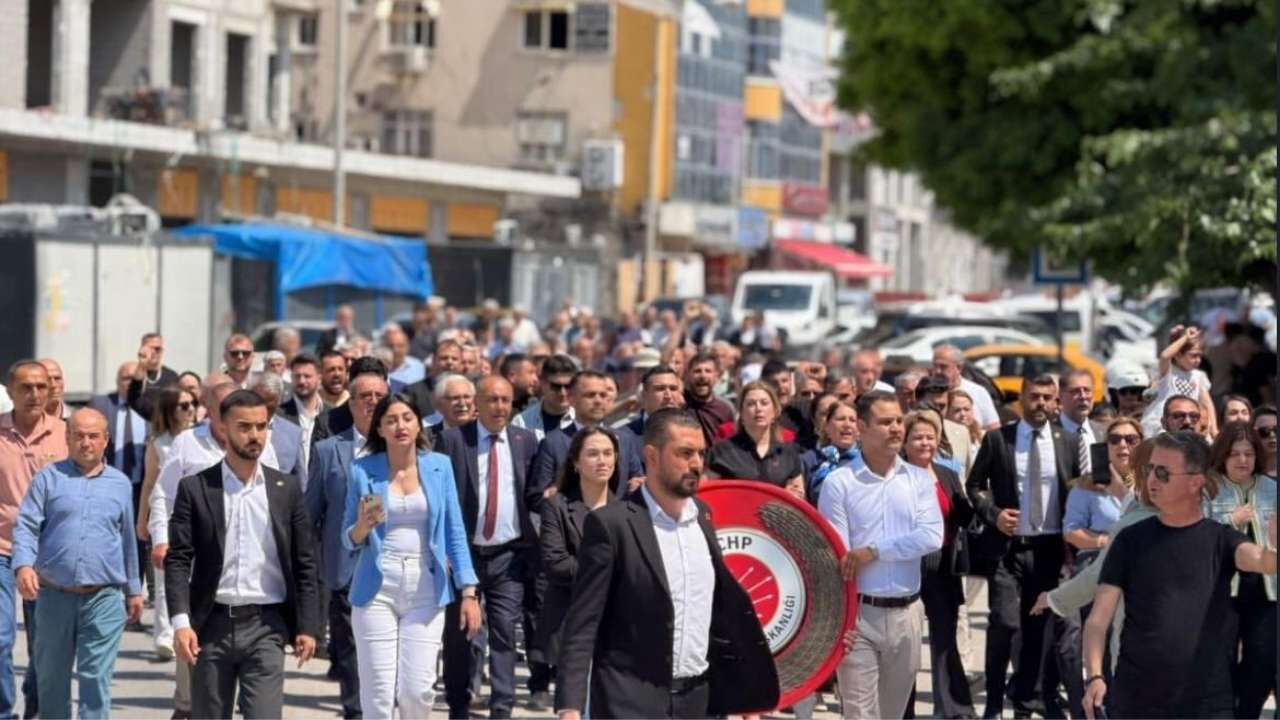 Osmaniye Chp Çarşı Merkezinde Yürüdü (2)