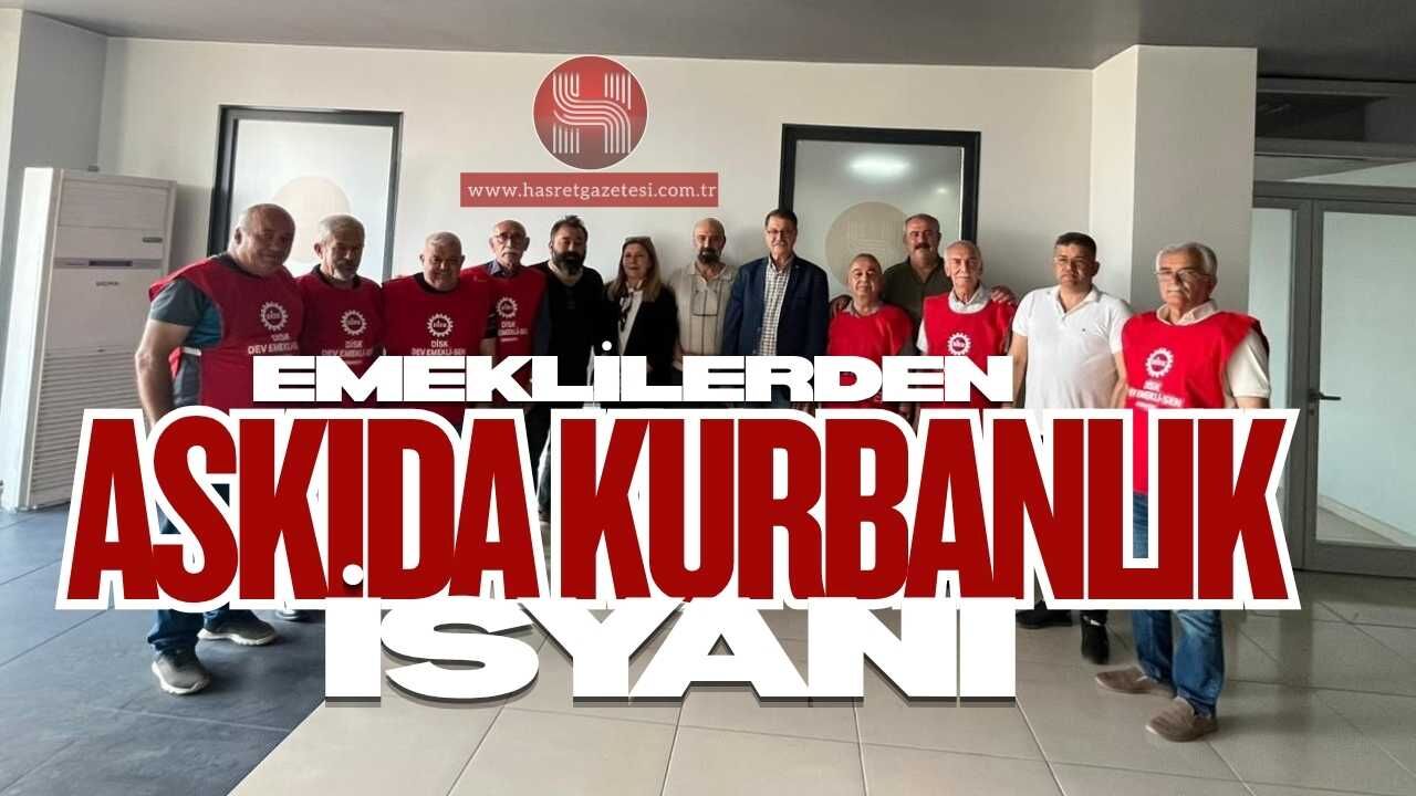 Osmaniyeli Emeklilerden Askıda Kurbanlık İsyanı