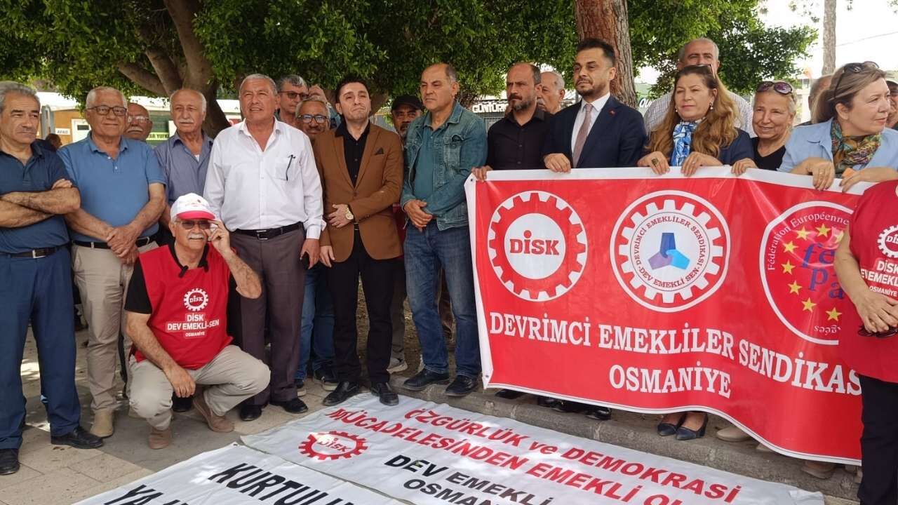 Osmaniye Emekli Sen Basın Açıklaması (2)
