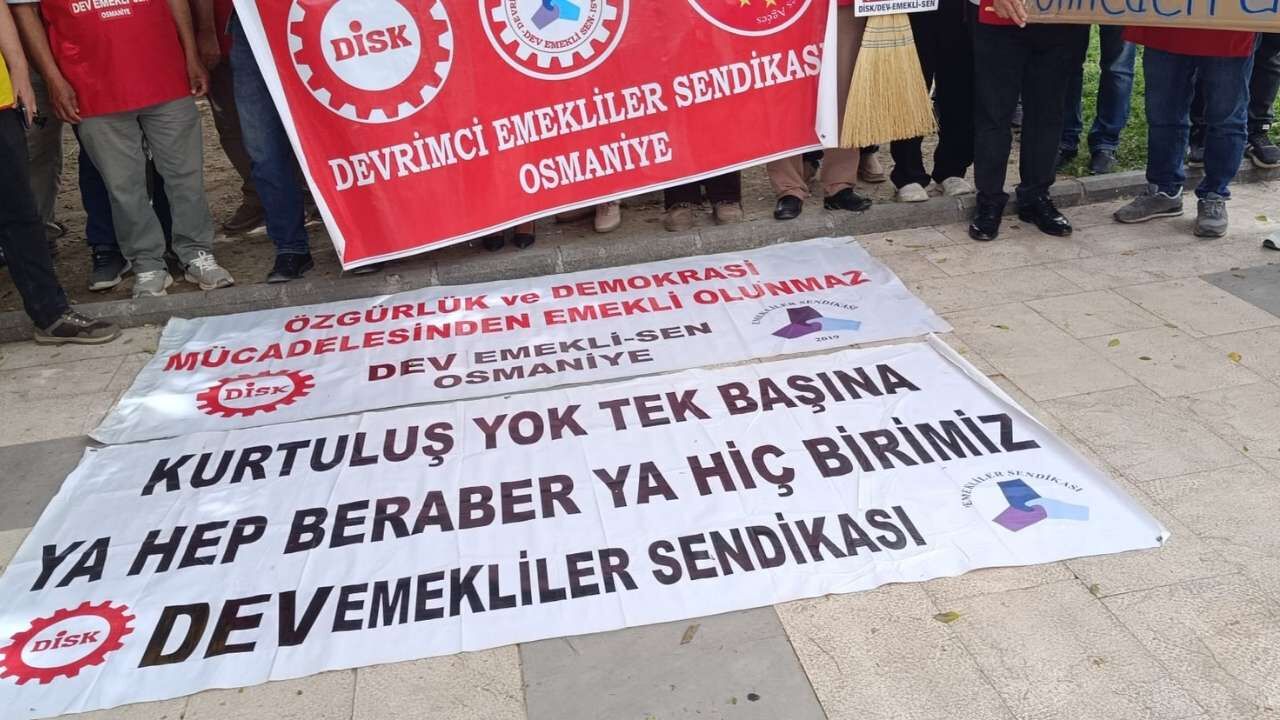 Osmaniye Emekli Sen Basın Açıklaması (5)