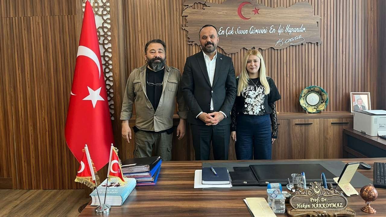 Osmaniye Hasret Gazetesi’nden Başhekim Hakkoymaz’a Ziyaret (1)