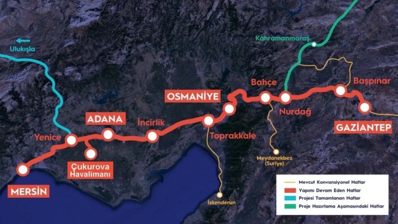 Osmaniye Hızlı Tren Hattında Son Durumu Bakan Açıkladı! (1)