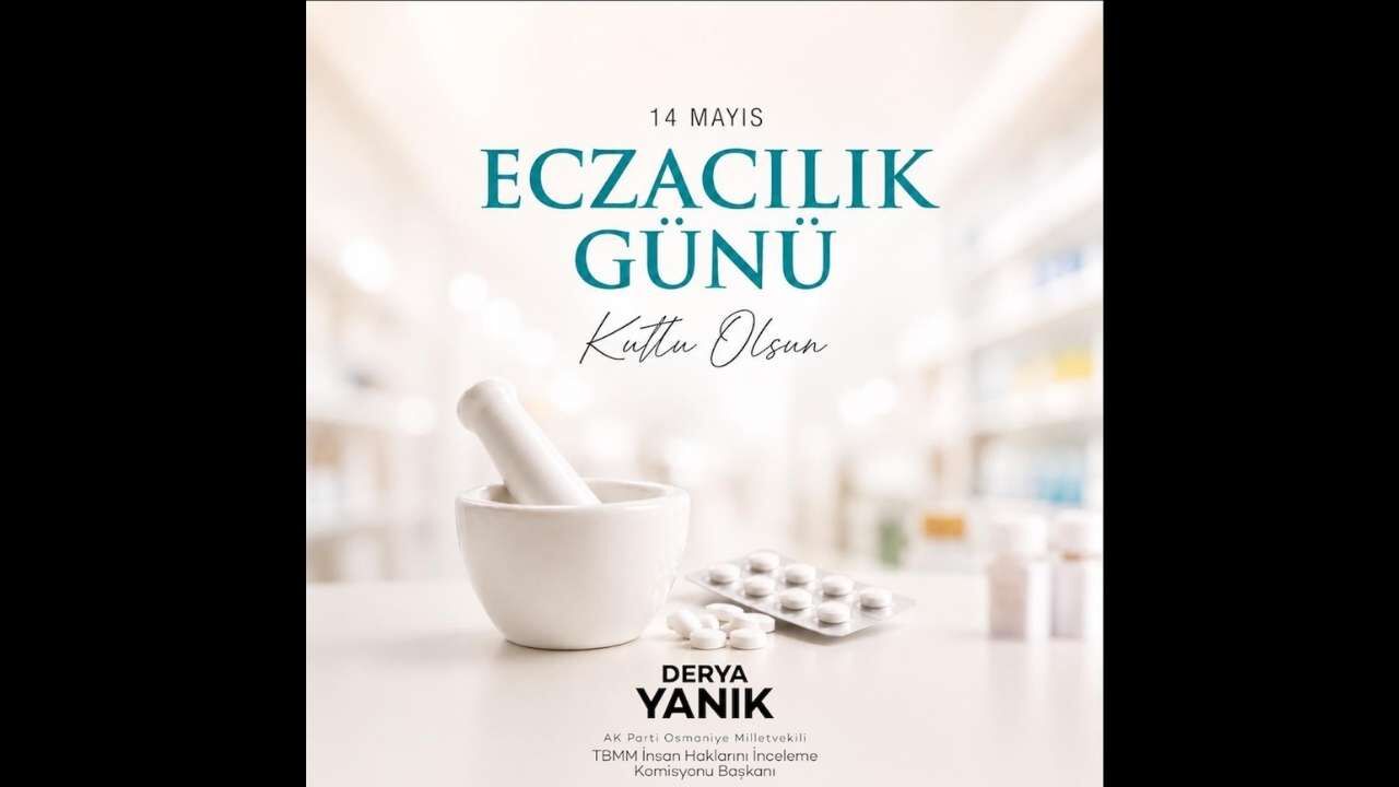 Osmaniye Milletvekili Derya Yanık Eczacılık Günü (1)