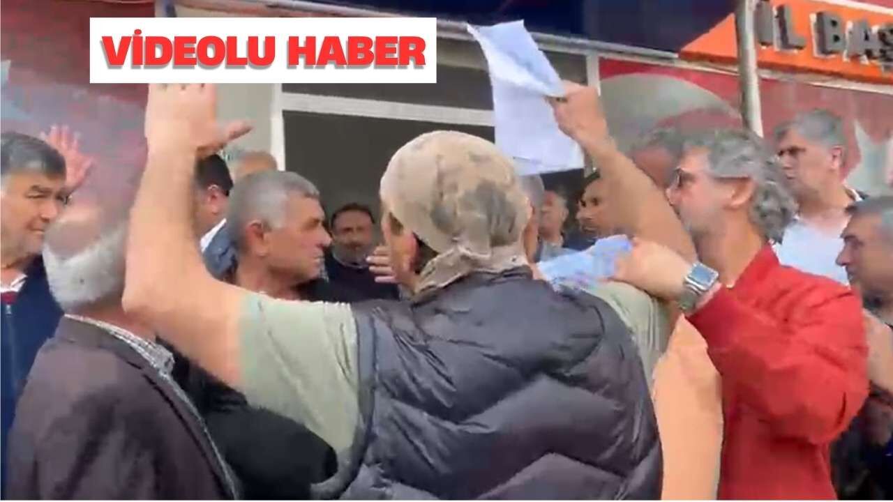 Osmaniye AK Parti İl Binasında Kargaşa! Yıkım Protestosunda İpler Gerildi