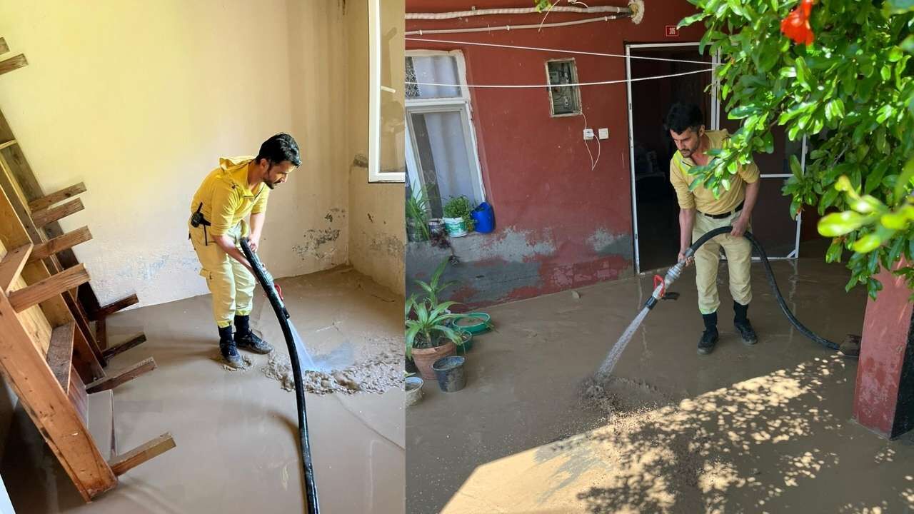 Osmaniye Orman İşletme Ekipleri Sel Bölgesinde (3)