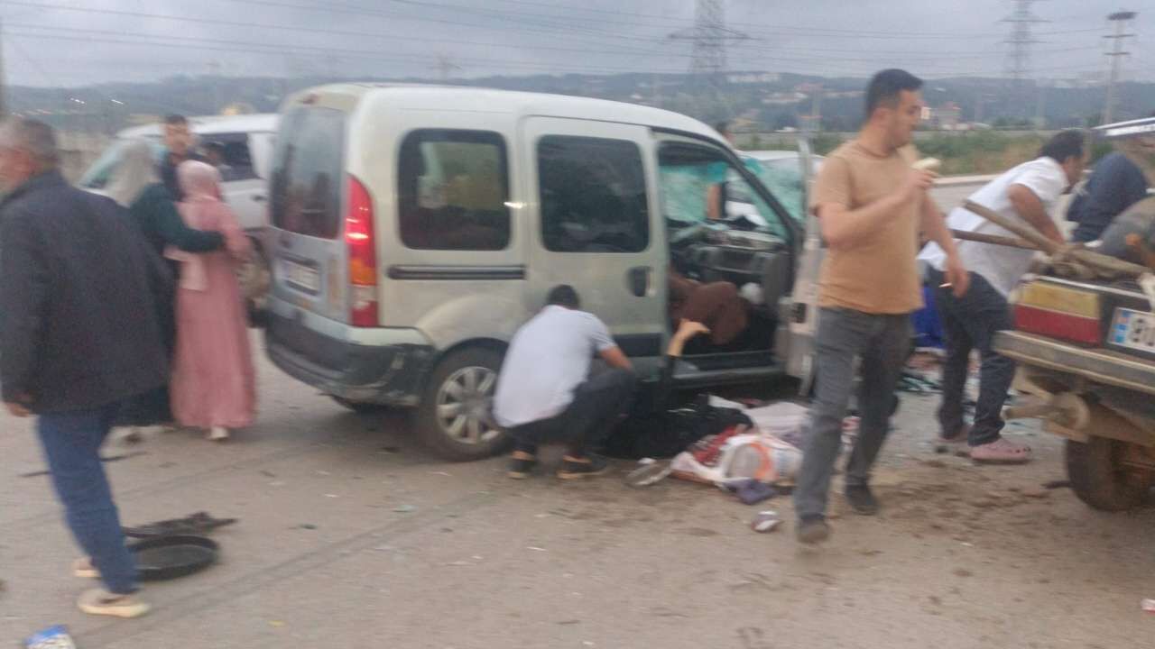 Osmaniye Trafik Kazası 4 Yaralı-2
