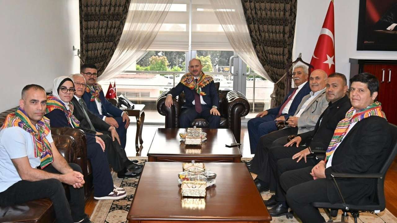 Osmaniye Valisi Serdengeçti Yörük Türkmen Derneği Ziyareti (1)
