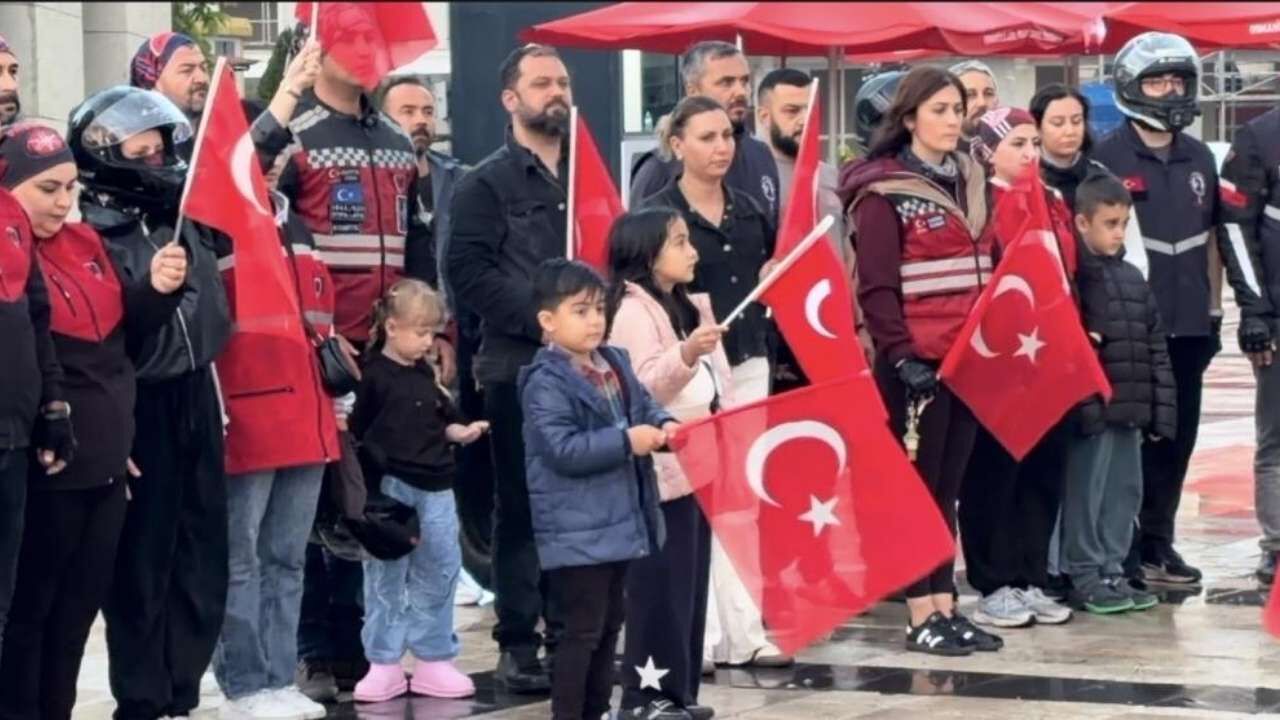 Osmaniye'de 19 Mayıs Motosiklet Korteji Düzenlendi (1)