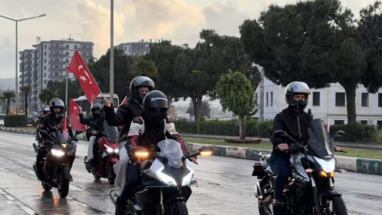 Osmaniye'de 19 Mayıs Motosiklet Korteji Düzenlendi (3)