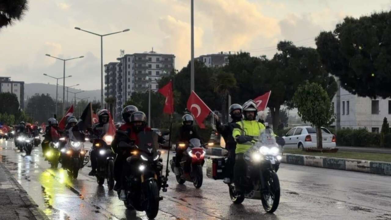 Osmaniye'de 19 Mayıs Motosiklet Korteji Düzenlendi (4)