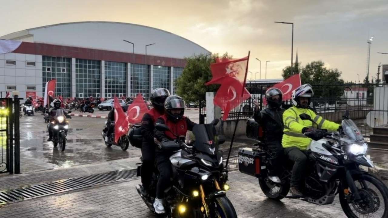 Osmaniye'de 19 Mayıs Motosiklet Korteji Düzenlendi (5)