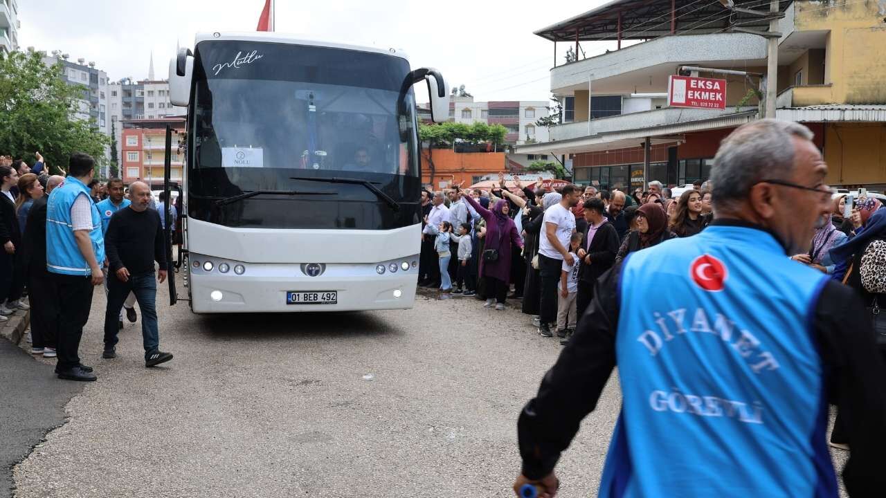 Osmaniye'de 238 Hacı Adayı Ugurlandı (1)