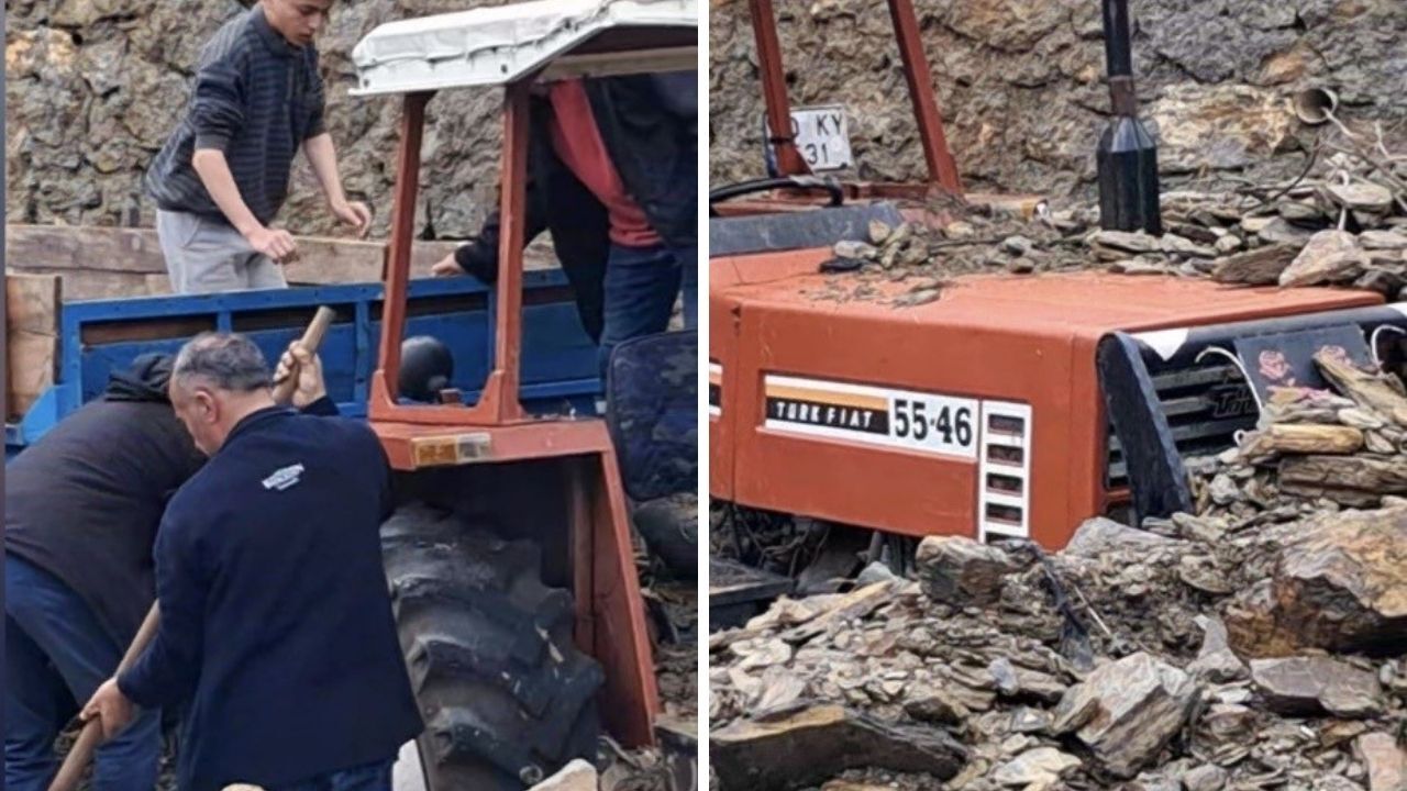 Osmaniye'de Korkutan Heyelan! Facianın Eşiğinden Böyle Dönüldü (1)