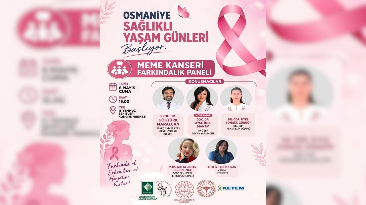 Osmaniye'de Kritik Etkinlik Sağlıklı Yaşam Günleri Başlıyor