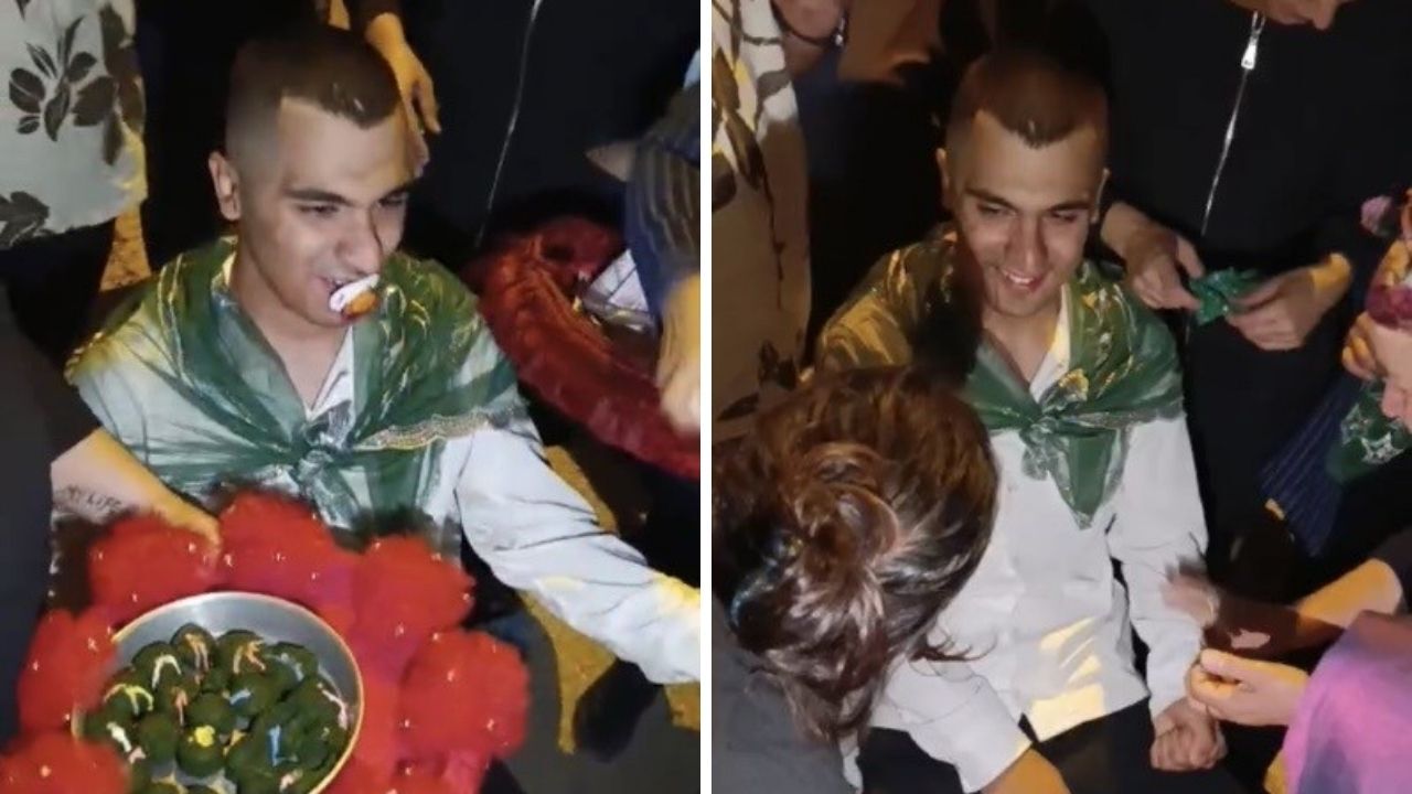 Osmaniye'de Özel Genç İçin Duygu Dolu Asker Kınası (1)