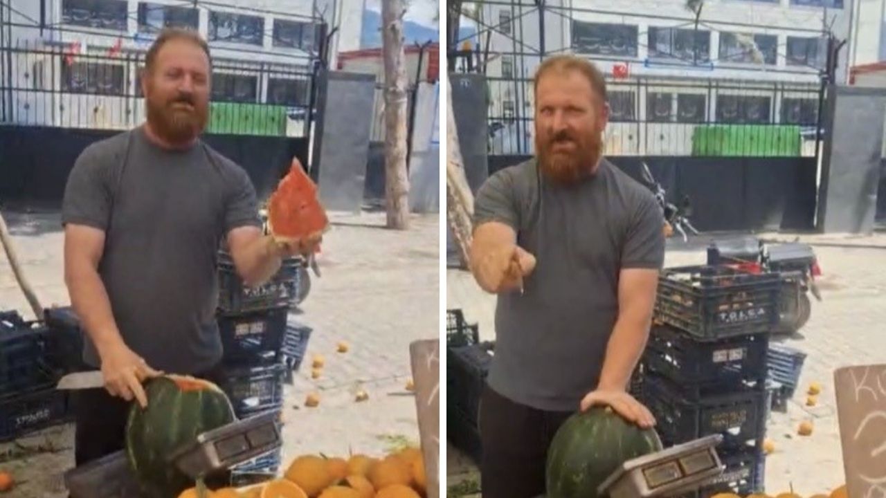Osmaniye'de Pazarcıdan Güldüren Kurbanlık Karpuz Satışı Vekâleti Verdin Mi
