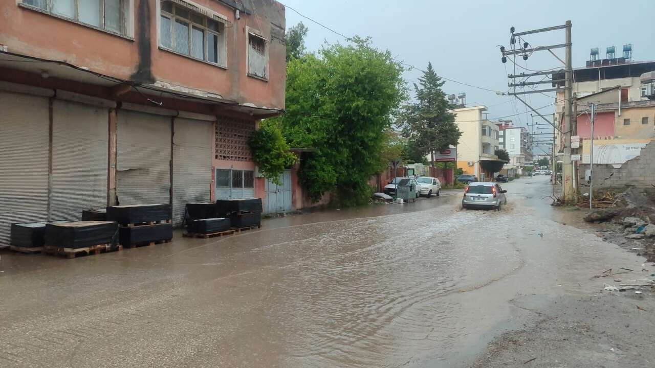 Osmaniye’de Sağanak Yağış