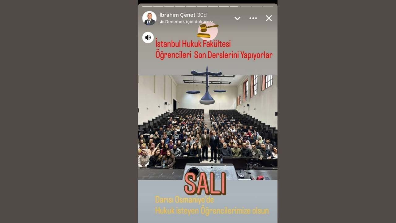 Osmaniye'ye Hukuk Fakültesi Mi Geliyor (1)