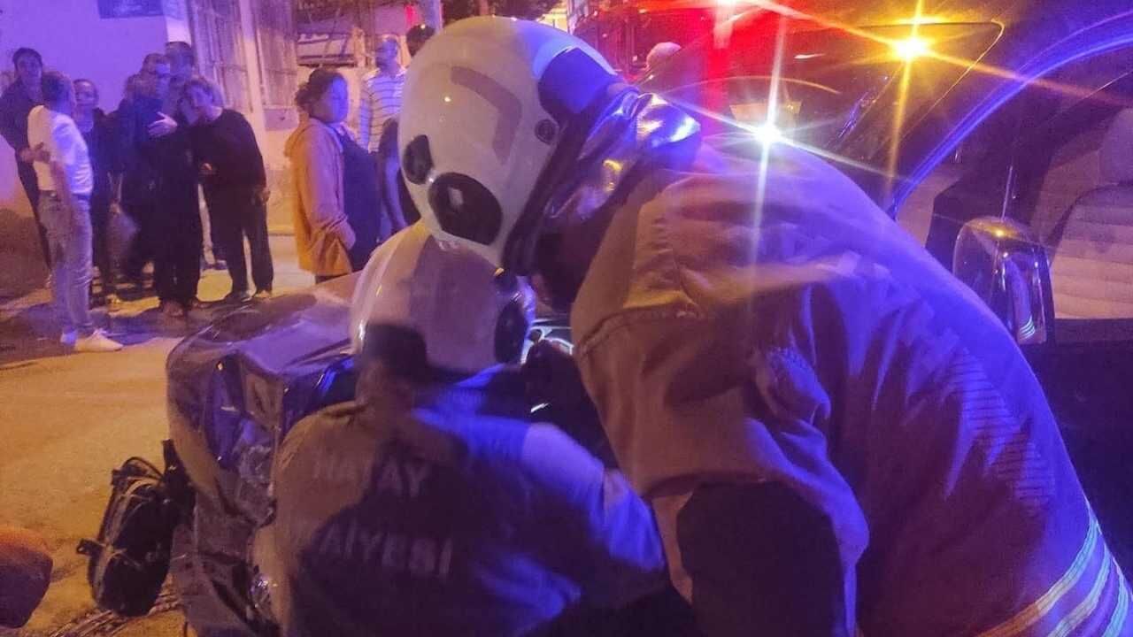 Sokak Kesişimindeki Kazada 4 Kişi Yaralandı (1)