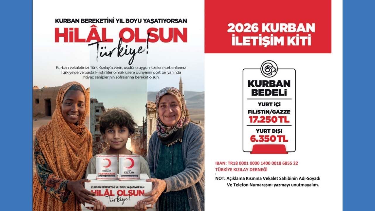 Türk Kızılay 2026 Yılı Kurban Vekalet Bedellerini Açıkladı (1)