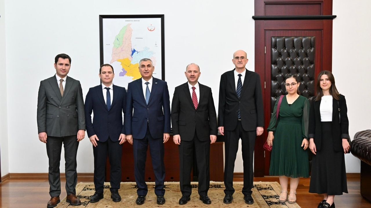 Vali Serdengeçti, Sgk Heyetini Kabul Etti