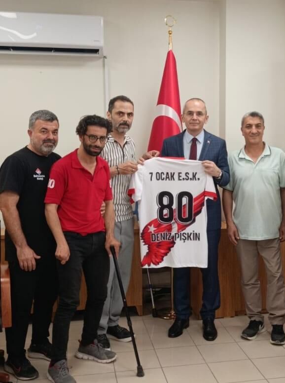 7 Ocak Engelliler Spor Kulübü’nden Vali Yardımcılarına Ziyaret1