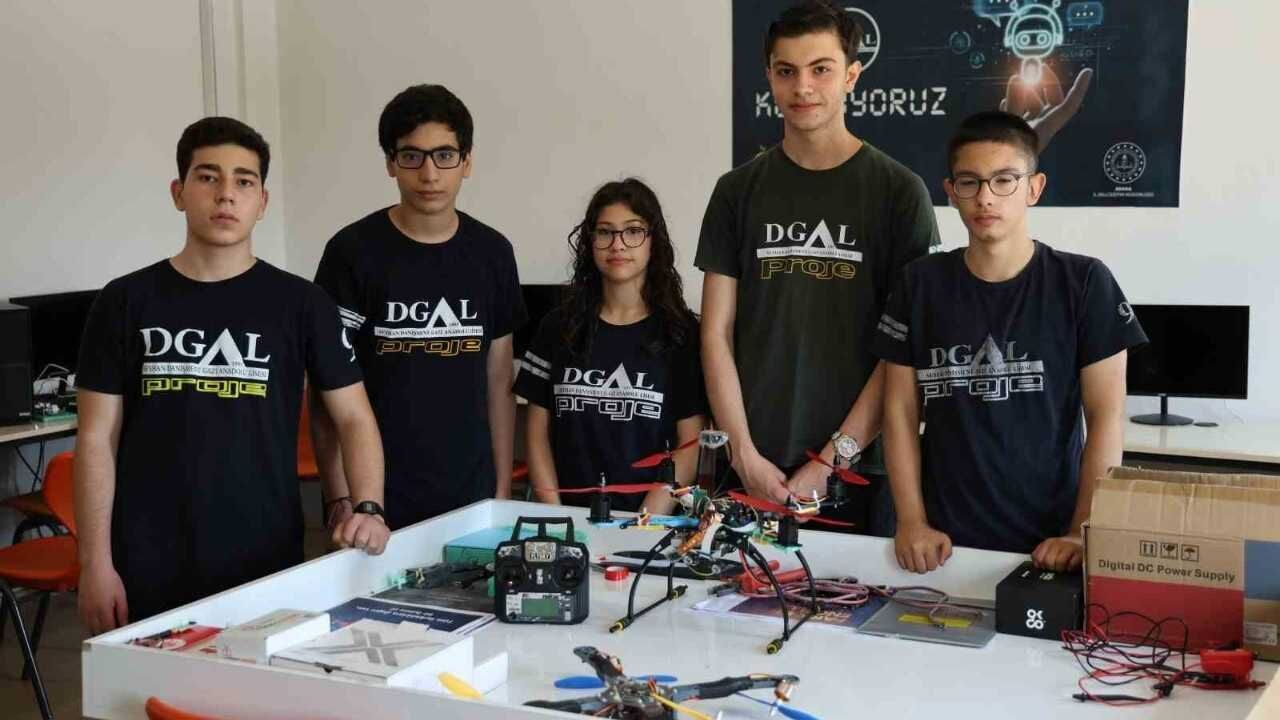 Adanalı Lise Öğrencilerinden Orman Yangınlarına Karşı Otonom Dron (2)