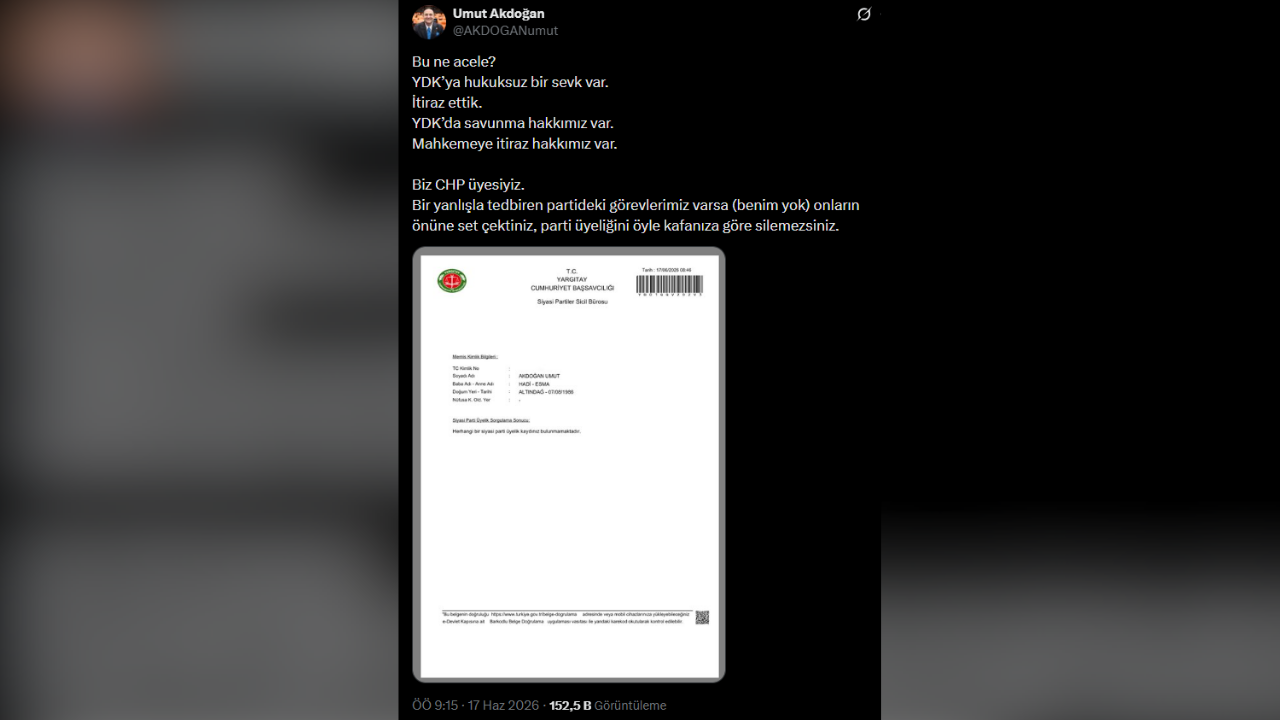 Chp'de Büyük Kriz! Yargıtay 9 Milletvekilinin Üyeliğini Sildi!