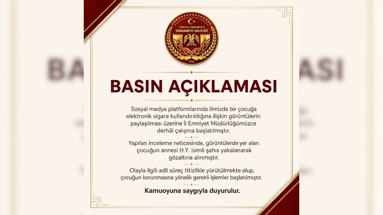 Çocuğuna Elektronik Sigara İçiren Anne Yakalandı!