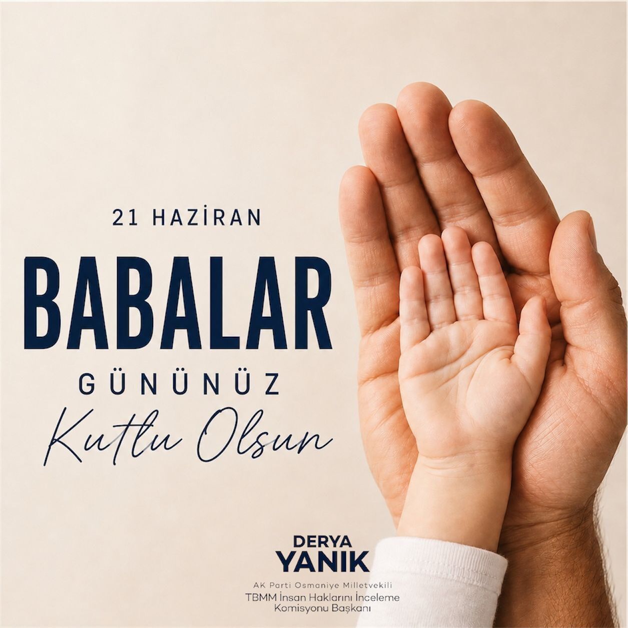 Derya Yanık’tan Babalar Günü Mesajı2