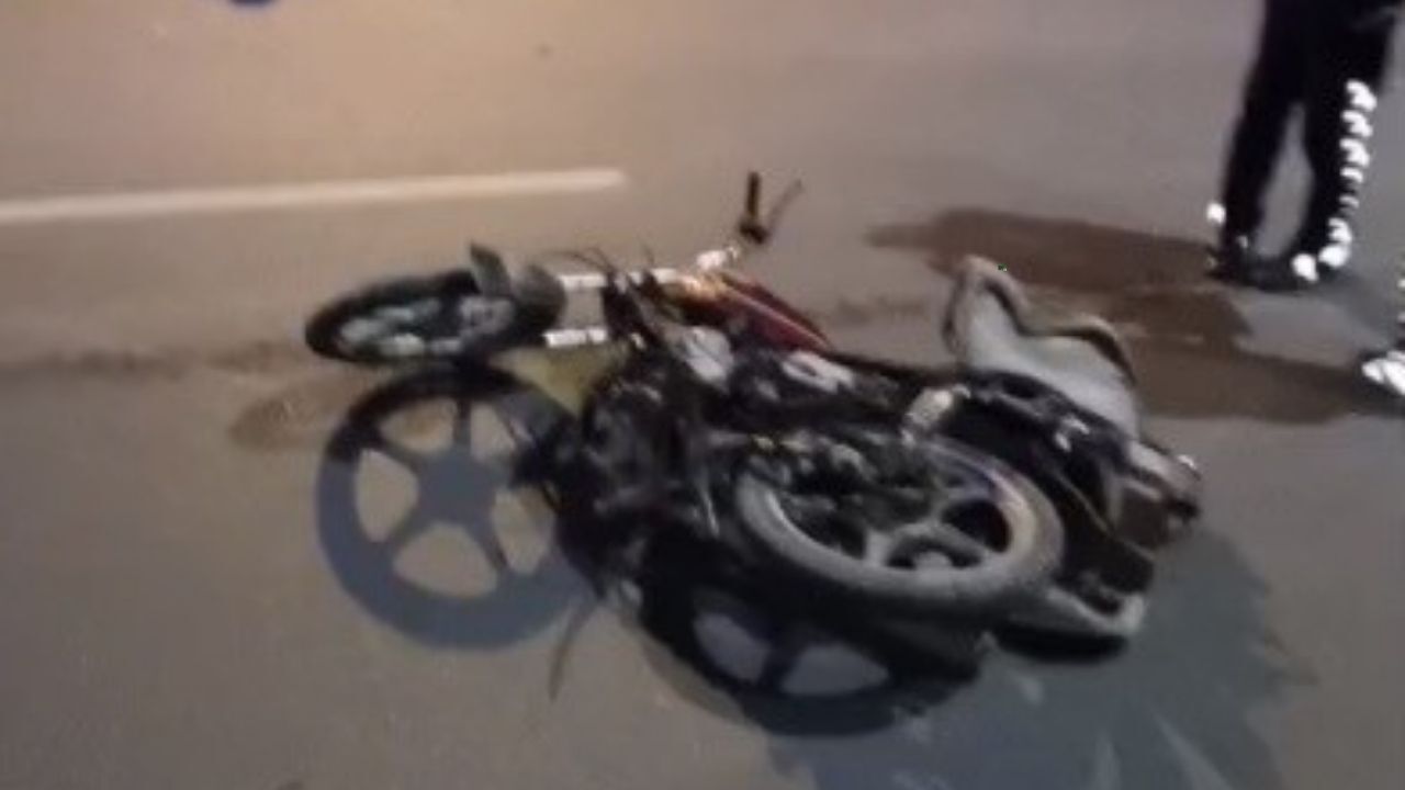 Düziçi’nde İki Motosiklet Çarpıştı 2 Yaralı (2)