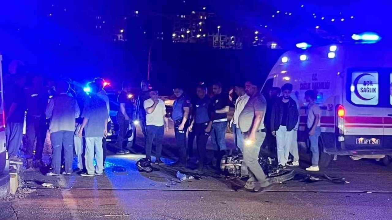Hatay Hassa’da Feci Trafik Kazası (2)