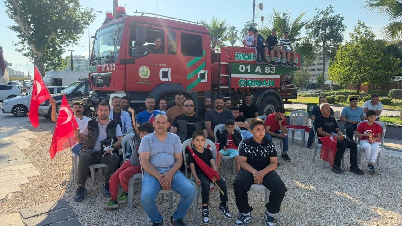 Milli Heyecan Osmaniye'de Birlik Ve Beraberlikle Yaşandı (1)