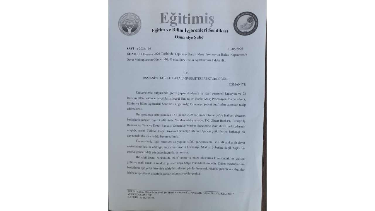 Okü Promosyon Ihalesinde Şube Ayrımı Iddiası! (3)-1