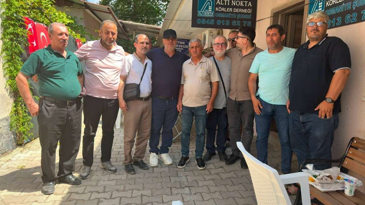 Osmaniye Altı Nokta Körler Derneği'nden Babalara Özel Hediye