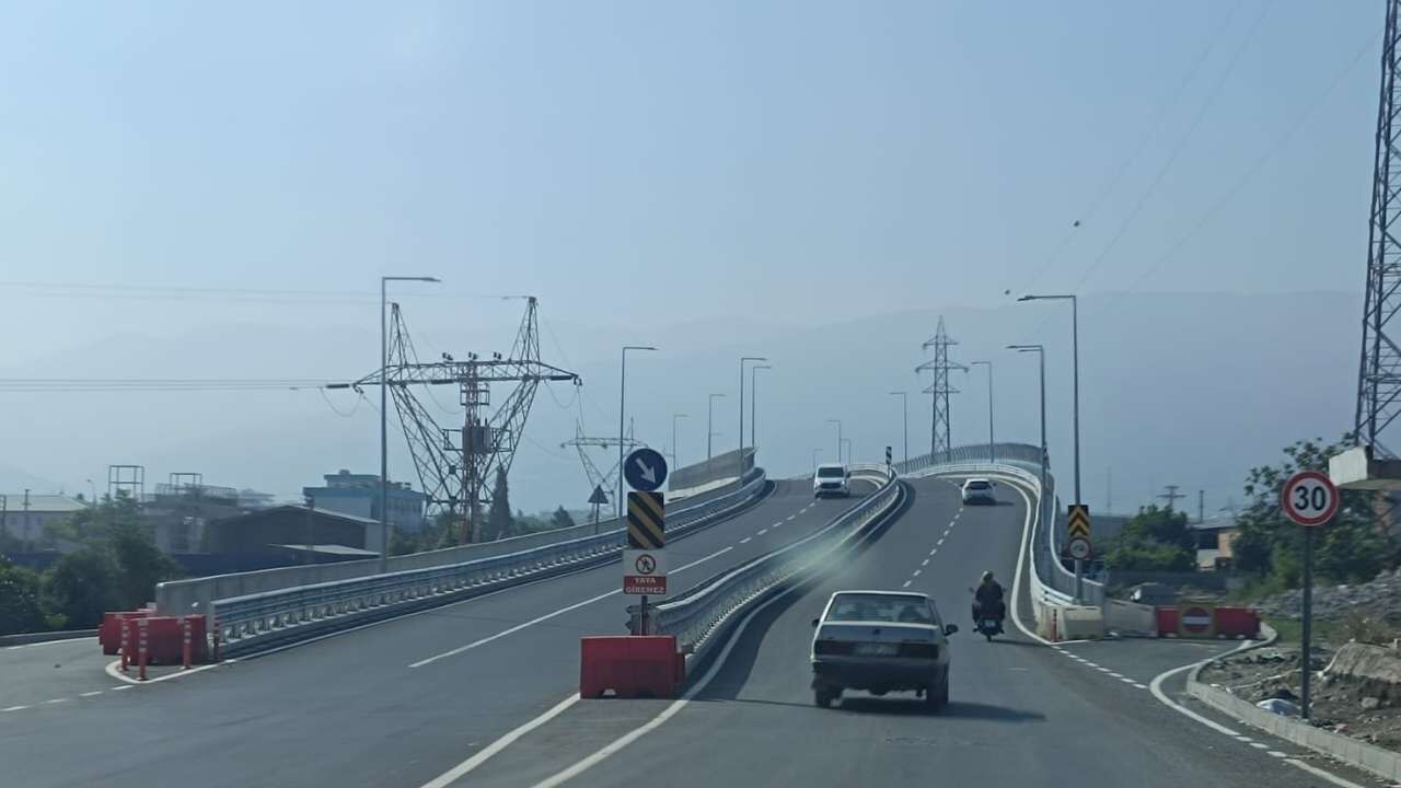 Osmaniye Batı Girişindeki O Köprü Trafiğe Açıldı (2)