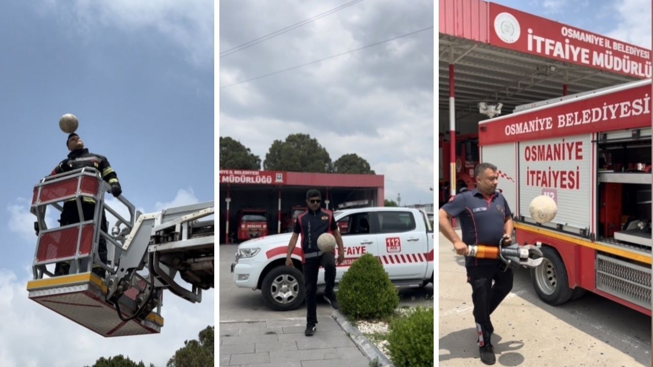 Osmaniye İtfaiyesi’nden A Milli Takım’a Saldır Türkiye’m Videolu Destek! (1)
