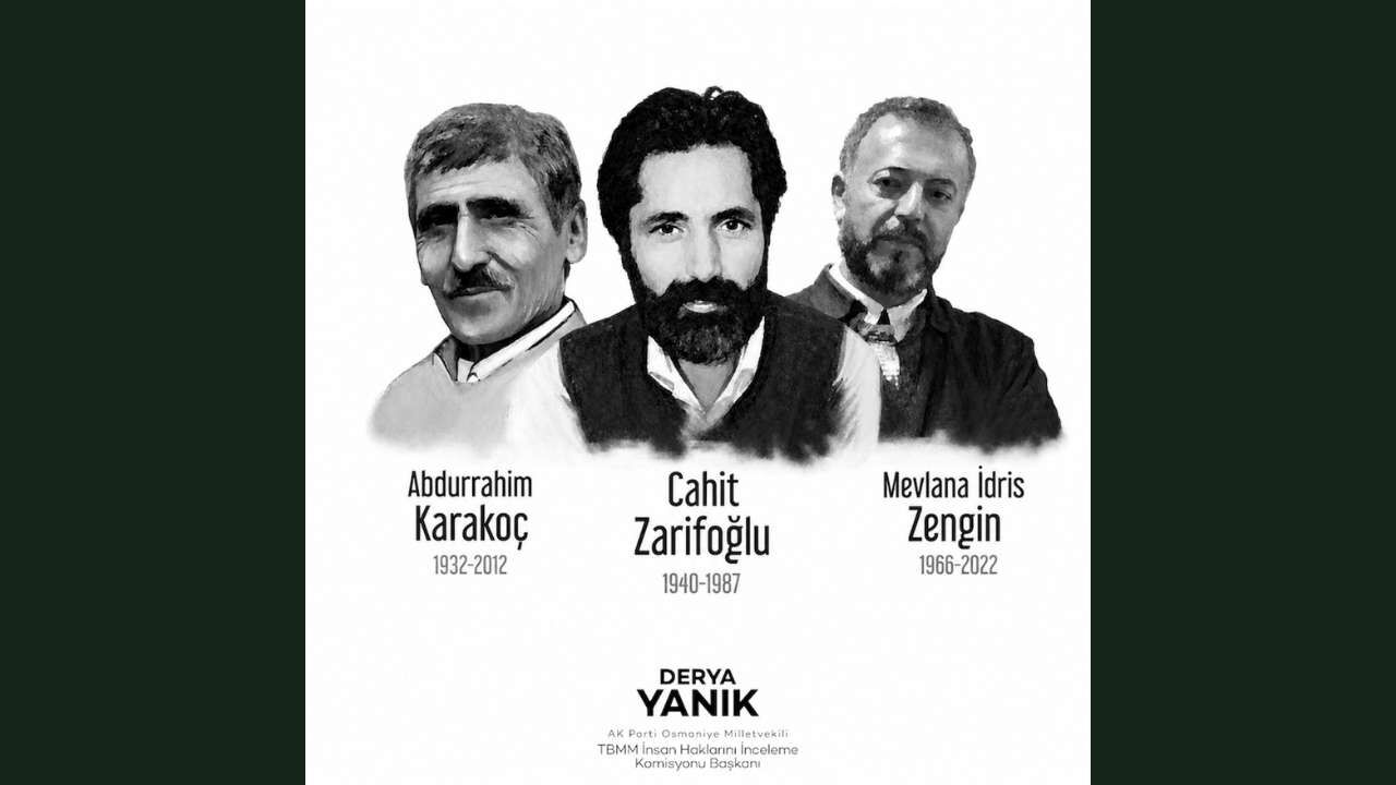Osmaniye Milletvekili Derya Yanık'tan Üç Usta Kaleme Vefa Mesajı (1)
