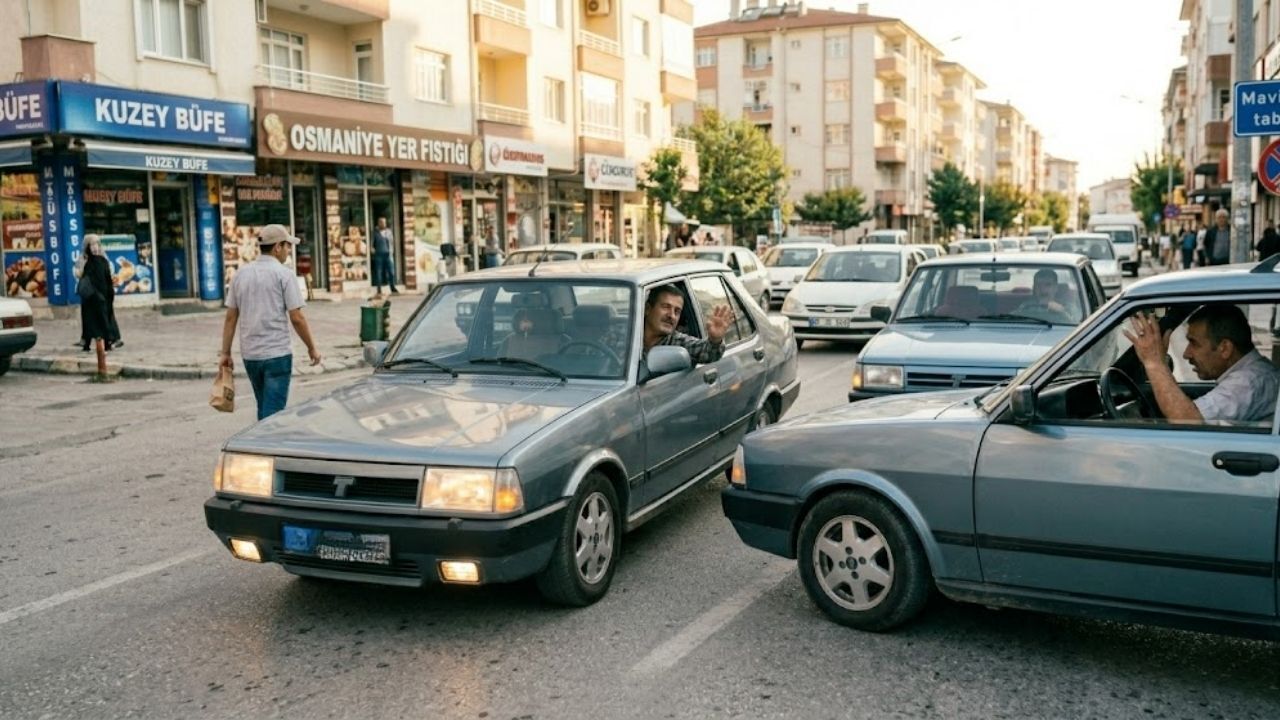 Osmaniye Sürücülerinin Sinyal Yerine Kullandığı Gizli Hareketler! (3)