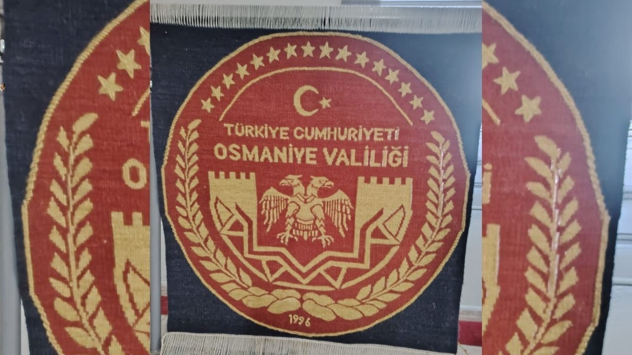 Osmaniye Valiliği'nin Yeni Logosu Kilime Dokundu (1)